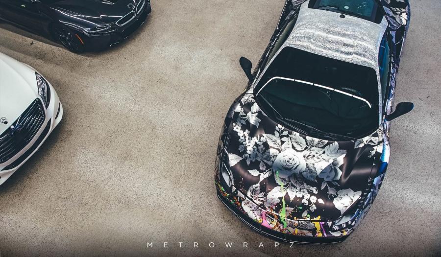  Ferrari 488 GTB Chrome Couture by Metro Wrapz 2016 года  (фото 14 из 15)